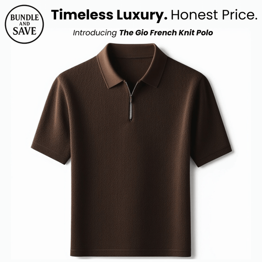 Gio French Knit Polo